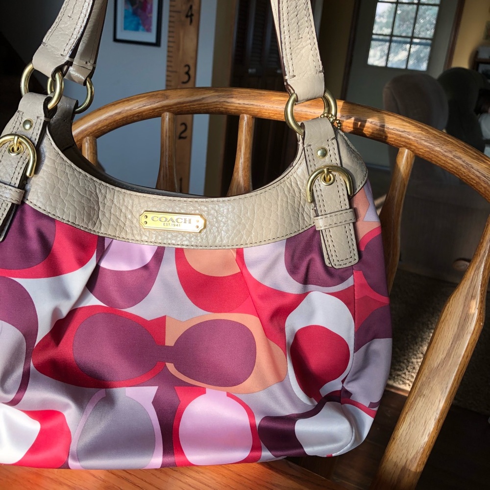 Coach Purse / Multi Color